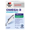 Abbildung der Produktverpackung Doppelherz system OMEGA-3 KONZENTRAT Frontansicht